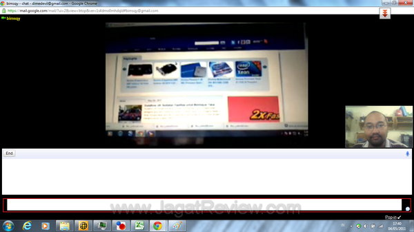 Acer Iconia A500 VideoCall Depan