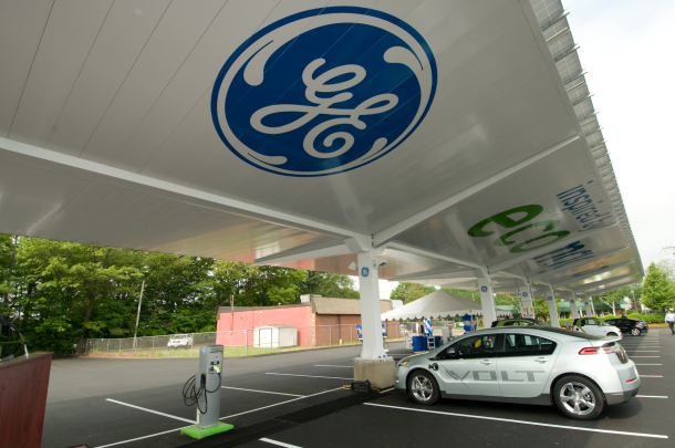 GE EV Solar Carport