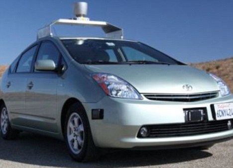 Toyota Prius automated car