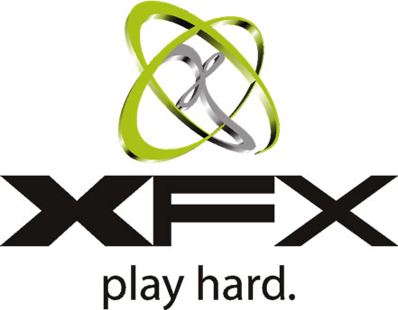 XFX Triple Monitor Stand untuk AMD Eyefinity 15 XFX logo