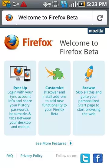 mozilla for android
