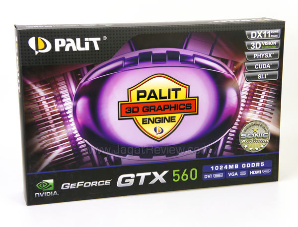 palit 560 sp front