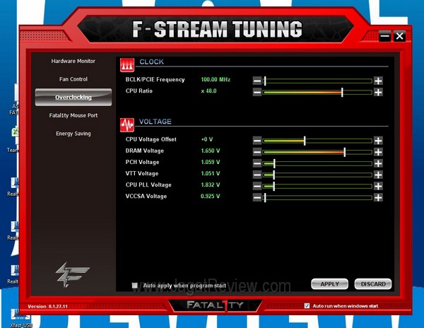 F Stream Tuning Overclocking