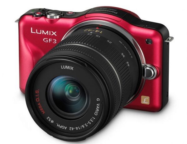 Panasonic DMC GF3 red