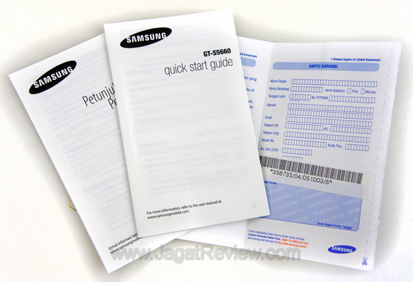Samsung Galaxy Gio Documents