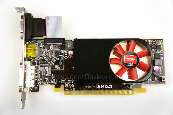amd hd 6450 top view