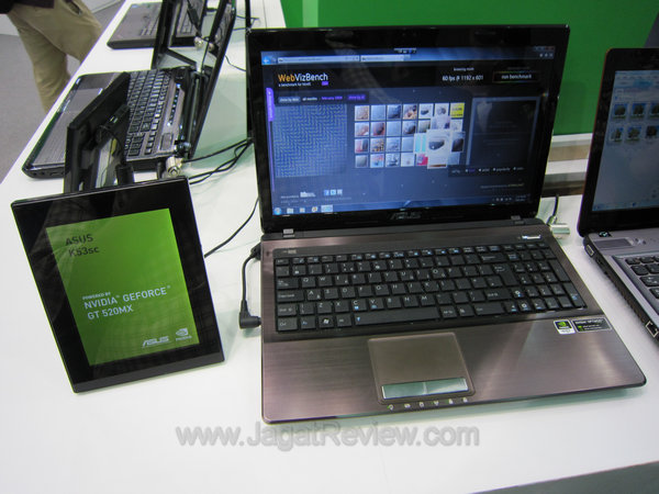 computex2011 ASUS K53sc NVIDIA GT 520MX