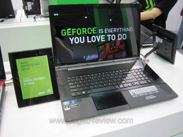 computex2011 Acer Aspire Ethos 8951G w NVIDIA GT 555M