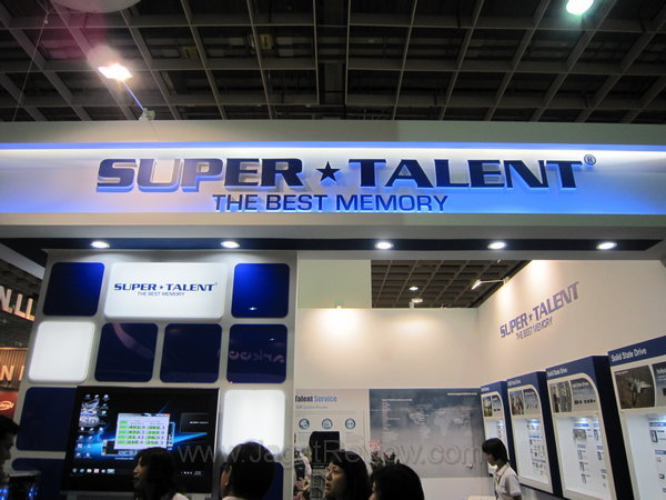 computex 2011 SuperTalent Booth