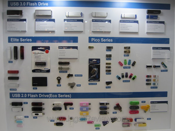 computex 2011 SuperTalent Flash Drives