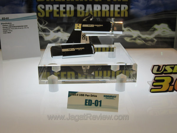 computex 2011 kingmax 24 Kingmax USB Flash Drive ED 01 USB 3.0 64GB