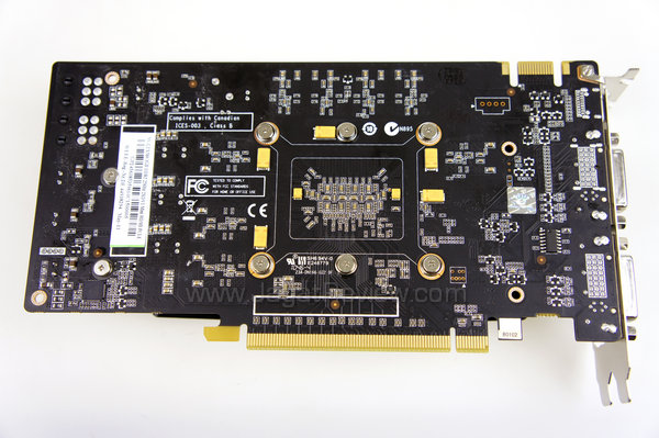 manli gtx 560 bottom view manli gtx 560 bottom view