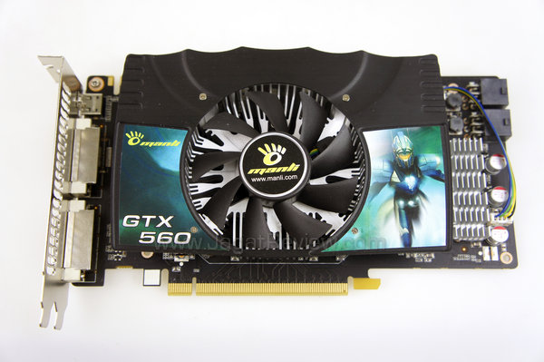 manli gtx 560 top view manli gtx 560 top view