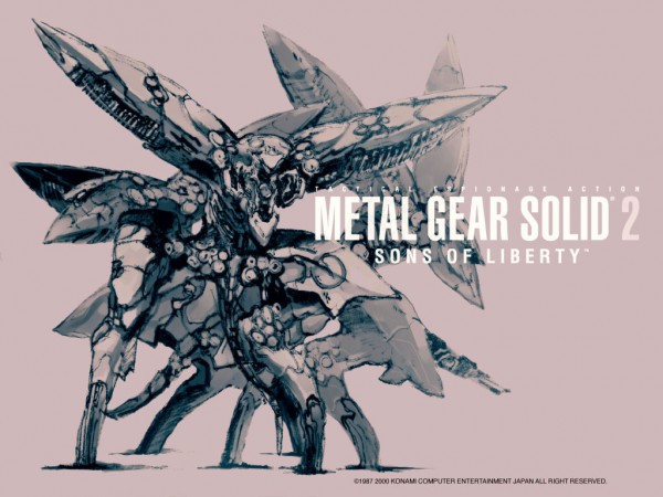 metal gear solid 2 logo