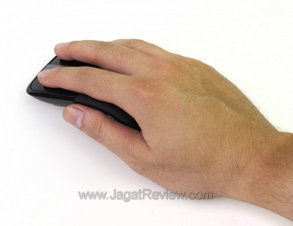 microsoft arc touch mouse hand
