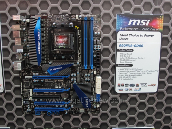 msi AMD 990 yang baru diluncurkan