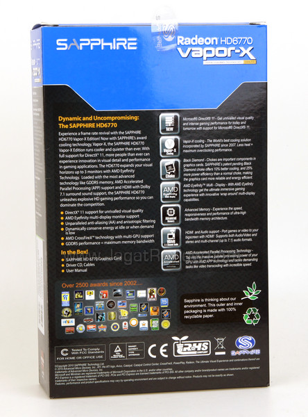 sapphire hd 6770 vaporx back