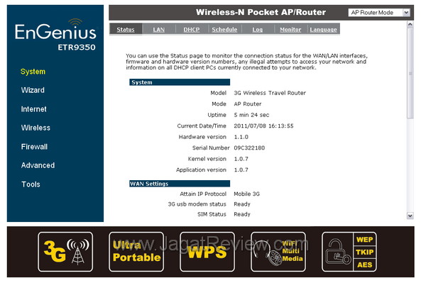 3G Wireless Travel Router 1310116438298 R