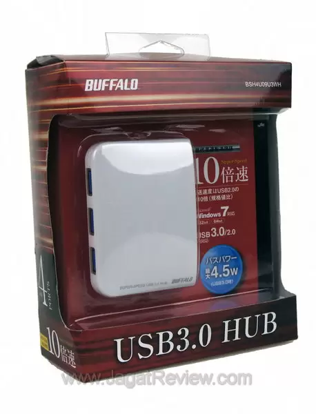 Buffalo USB 3.0 Hub Kemasan