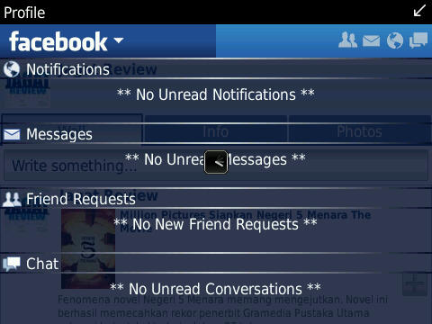 Facebook for Blackberry v22 Capture16 15 9