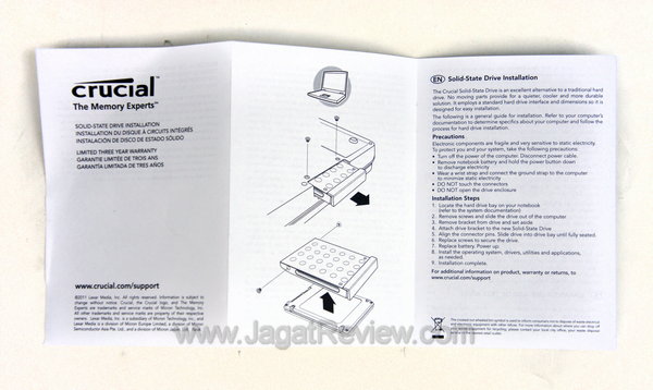 Crucial M4SSD 128GB - Manual Crucial M4SSD 128GB Manual