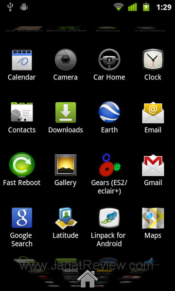 Nexus S Menu Utama1