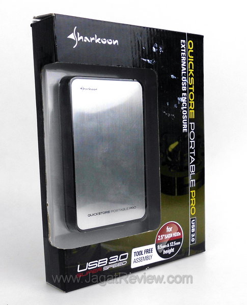 Sharkoon QuickStore Portable Pro USB 3.0 Kemasan