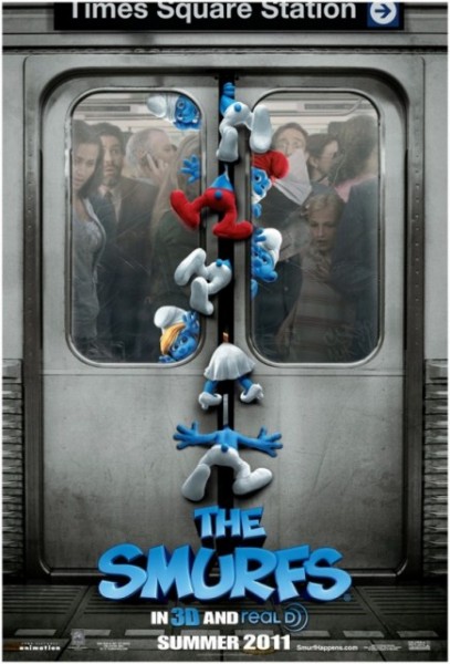 The Smurfs movie poster 02 550x810
