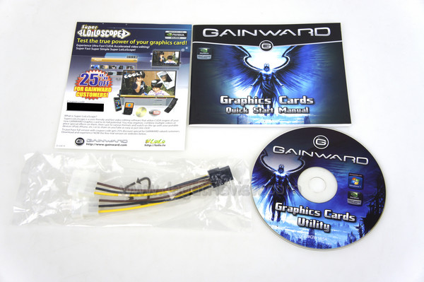 gainward gtx 560 sales package