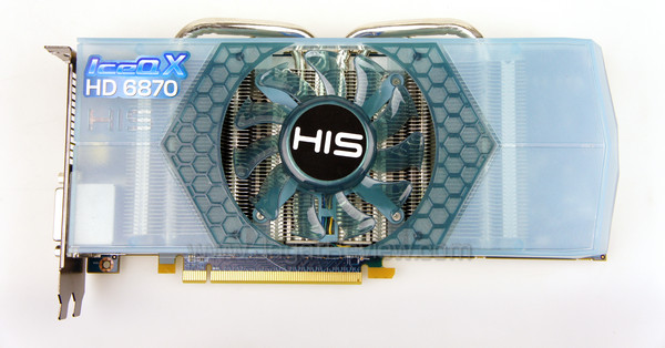 his hd 6870 iceq x top view