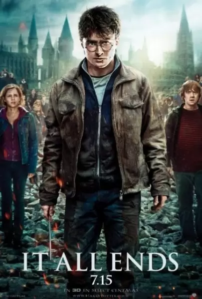 o new harry potter and the deathly hallows part 2 poster