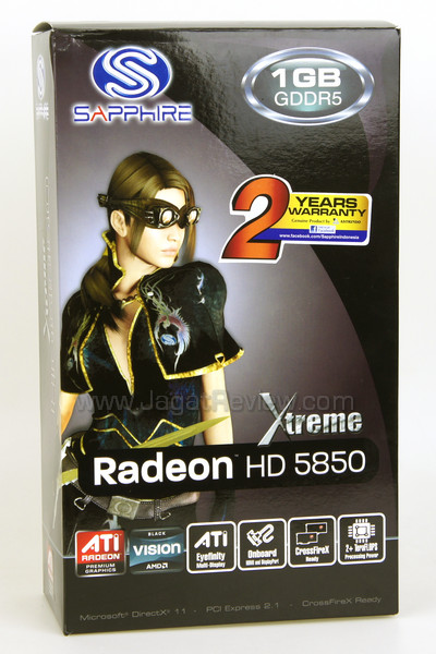 sapphire hd 5850 xtreme front