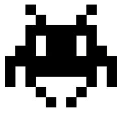 space invaders logo