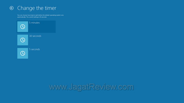 Boot Manager Windows 8 Change Timer