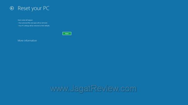 Boot Manager Windows 8 Troubleshoot Reset PC