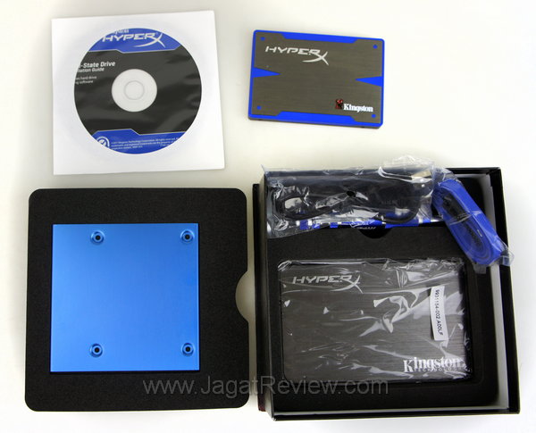 Preview Kingston HyperX SSD Isi Kemasan
