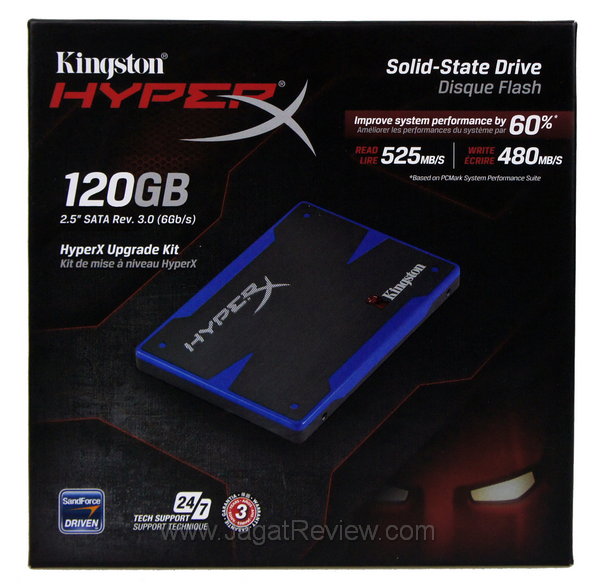 Preview Kingston HyperX SSD Kemasan Depan