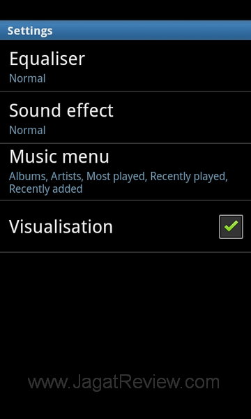 Samsung Galaxy SII Audio EQ