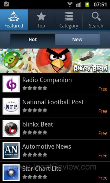 Samsung Galaxy SII Samsung Apps