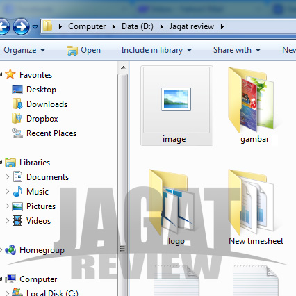 change folder