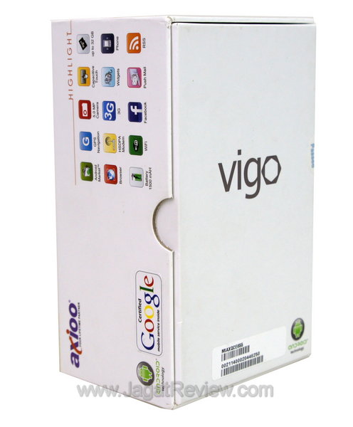 Axioo Vigo 350 - Kemasan Belakang Axioo Vigo 350 Kemasan Belakang