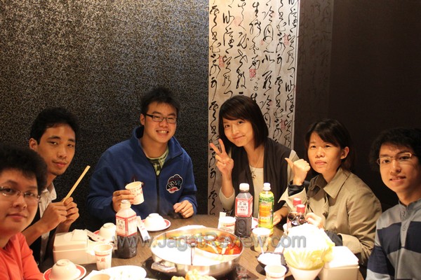 Dinner hari pertama Dinner hari pertama