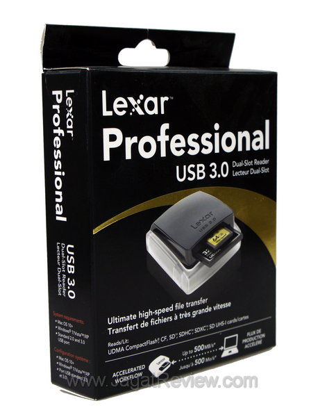 Lexar Professional Card Reader Kemasan Depan