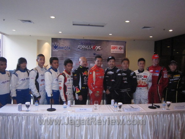 Para pembalap Formula Drift Indonesia