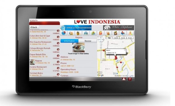[PR] Love Indonesia Memenangkan Kompetisi BlackBerry Partners Fund Developer untuk Kategori Adobe Flash/AIR