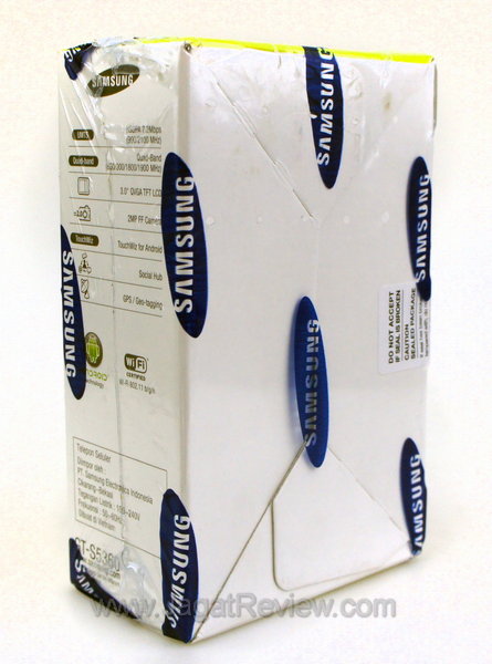 Preview Samsung Galaxy Y - Kemasan Belakang Preview Samsung Galaxy Y Kemasan Belakang