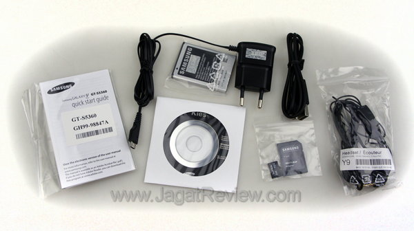 Preview Samsung Galaxy Y - Perlengkapan Preview Samsung Galaxy Y Perlengkapan