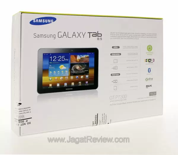 Samsung Galaxy Tab 8.9 Kemasan Belakang