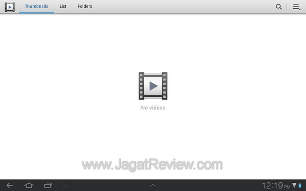 Samsung Galaxy Tab 8.9 Video