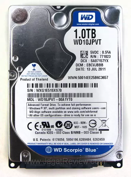 Western Digital Scorpio 1TB